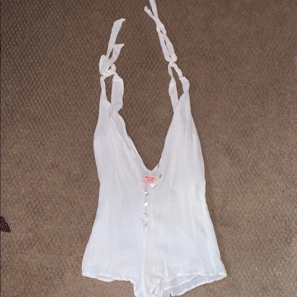 White romper